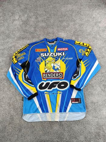 UFO Plast maillot officiel homme taille xl - 76 5527 - Joel Smets –Alstare Suzuki MX1 bike d'occasion