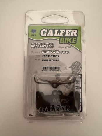 Used Galfer CURA 4 Disc Brake Pads 2025 bike