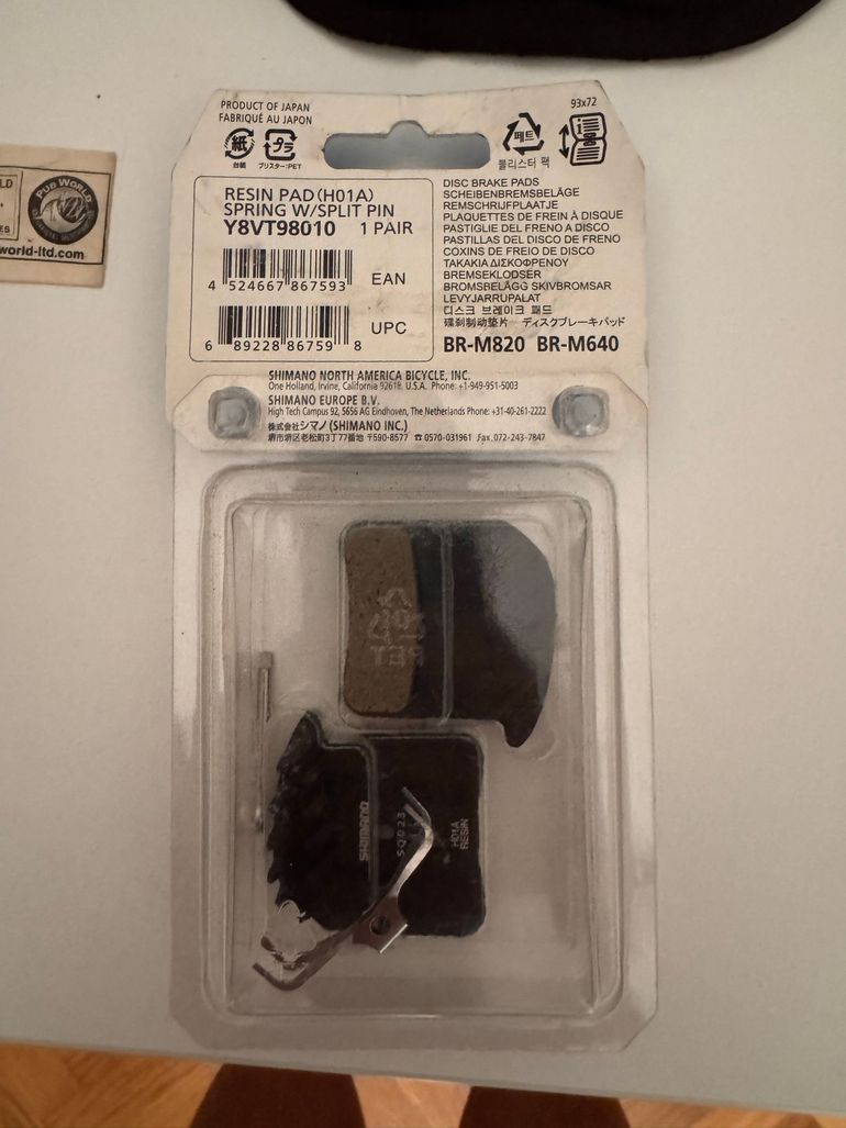Used Galfer CURA 4 Disc Brake Pads 2025 bike — image 2 of 2