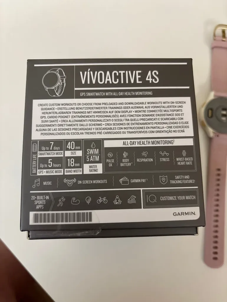 Used Garmin Vívoactive 4S bike — image 3 of 4