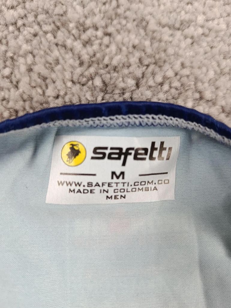 Safetti maillot velo homme taille m -23 6712 cyclisme route respirant Triathlon ironman bike d'occasion — image 2 sur 8
