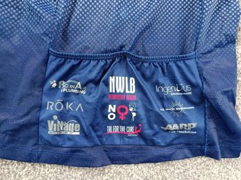 Safetti maillot velo homme taille m -23 6712 cyclisme route respirant Triathlon ironman bike d'occasion — image 5 sur 8