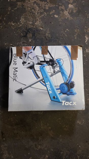 Used Tacx Blue Matic Trainer bike