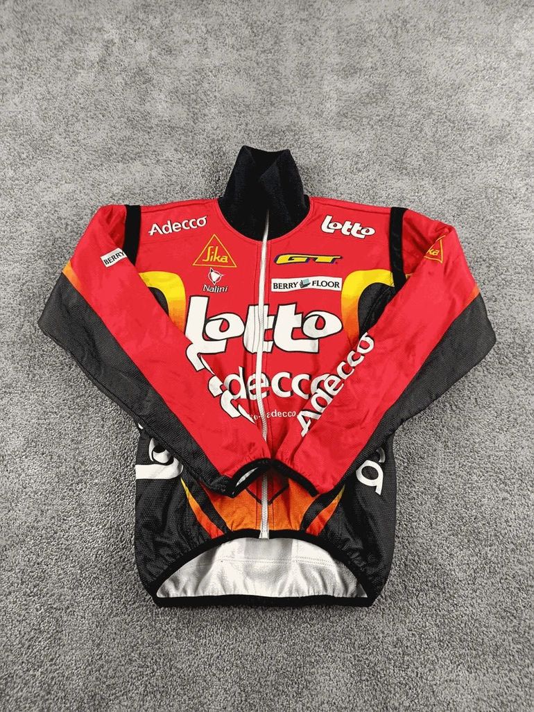 Used Nalini Veste velo homme taille XL - 66 4155 - lotto Adecco 2000's - hiver bike — image 1 of 4