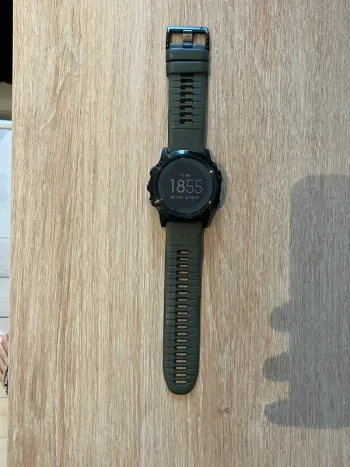 Used Garmin Fenix 5X plus sapphire bike