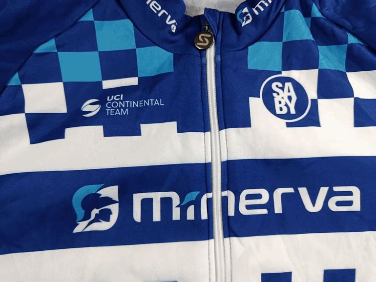 Used saby Veste velo mi-saison homme taille xxxl - 71 5422 - Minerva UCI Continental Team - 2022 bike — image 3 of 7