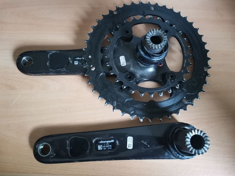 Used Campagnolo Super Record Crankset Carbon 2x12 2024 bike — image 3 of 4