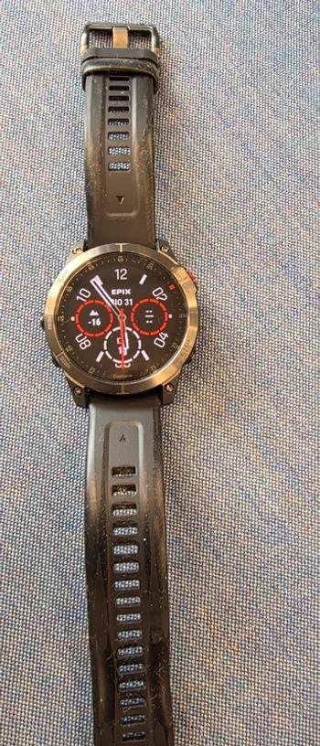 Used Garmin Epix Gen 2 Sapphire bike — image 2 of 4