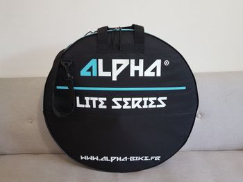 Used alpha bike Double Wheel Bag New bike