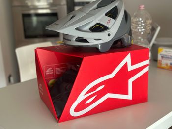 Used Alpinestars Vector Tech A1 Helmet bike