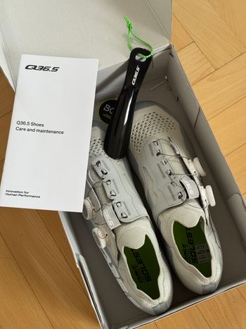 Used Q36.5 Dottore Clima Road Shoes Ice Grey size 42 2026 bike — image 10 of 10
