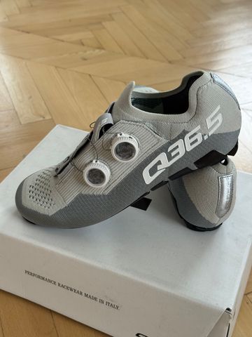 Q36.5 Dottore Clima Road Shoes Ice Grey size 42 2026 Cycling Shoes usato