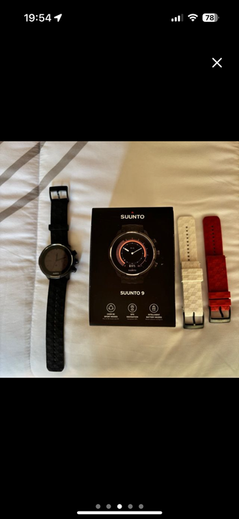 Used Suunto reloj suuto 9 Baro titanium 2019 bike — image 5 of 5