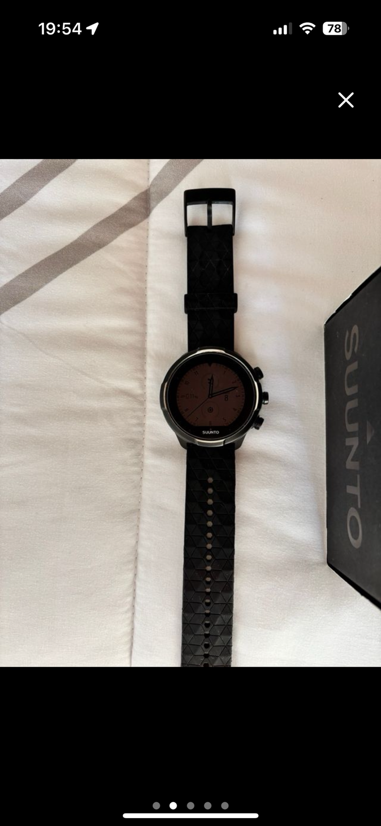 Used Suunto reloj suuto 9 Baro titanium 2019 bike — image 2 of 5