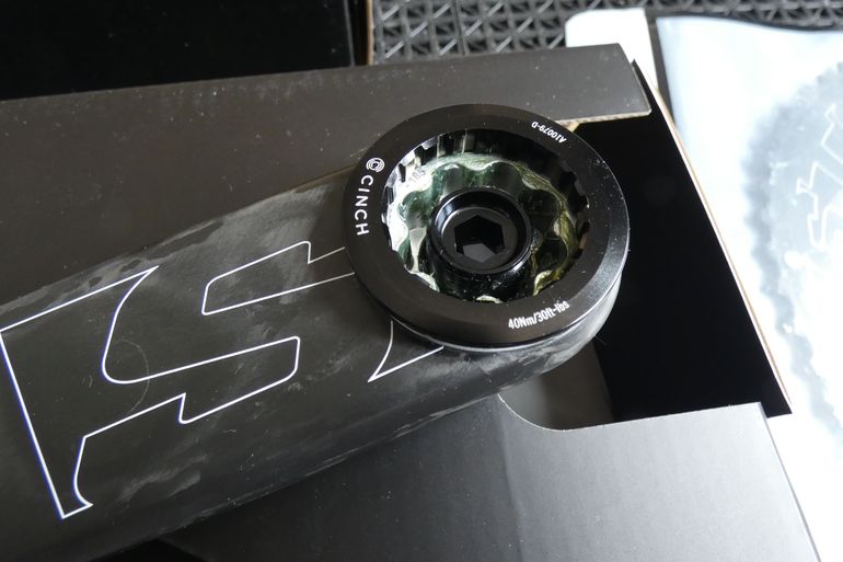 Used Easton EC90 SL Crankset EA90 Chainring bike — image 8 of 12