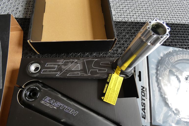Used Easton EC90 SL Crankset EA90 Chainring bike — image 4 of 12