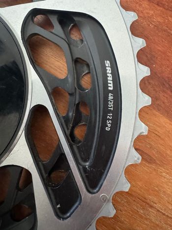 Used Sram Red Kurbel mit 2fach Kettenblatt 2024 bike — image 5 of 5