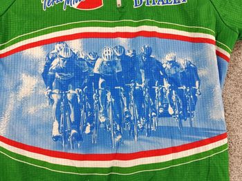 Gebrauchtes sans maillot velo homme taille xl -32 6701 cyclisme Italia giro terzio millennio bike — Bild 2 von 5