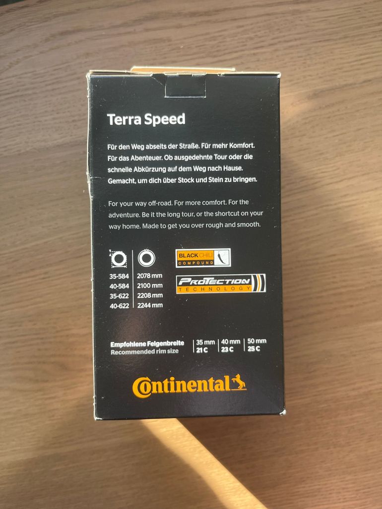 Used Continental Terra Speed 700x35c bike — image 2 of 5