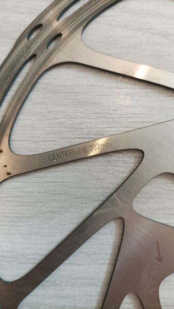 Used Sram Centerline 203mm bike — image 3 of 3