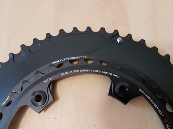 Used Sram Rival 22 52/36 11S BCD 110 mm bike — image 8 of 10