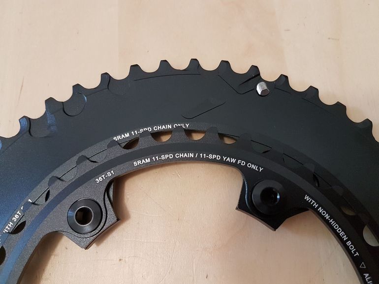 Used Sram Rival 22 52/36 11S BCD 110 mm bike — image 8 of 10