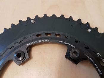 Used Sram Rival 22 52/36 11S BCD 110 mm bike — image 10 of 10