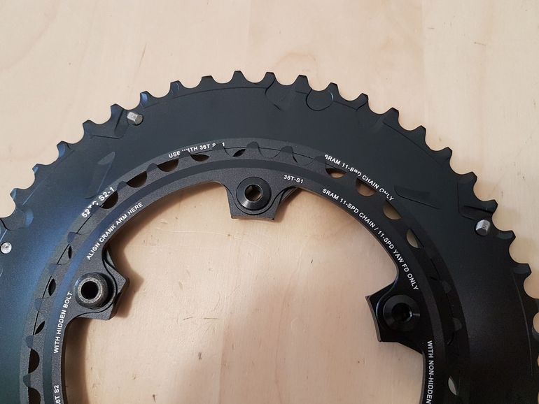 Used Sram Rival 22 52/36 11S BCD 110 mm bike — image 6 of 10