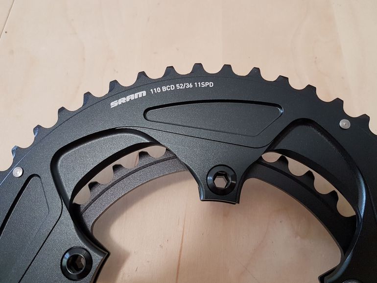Used Sram Rival 22 52/36 11S BCD 110 mm bike — image 2 of 10