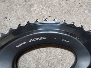 Used Shimano 105 11-fach Kettenblätter 52-36 2023 bike
