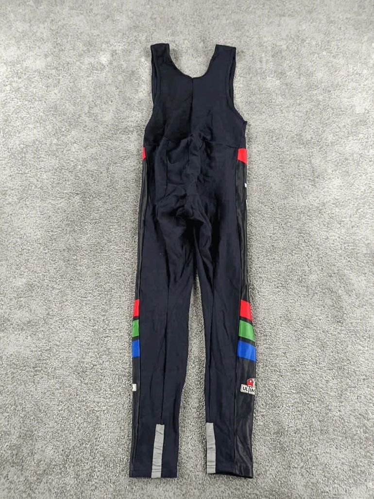 Used sans Ultima collant velo long homme taille S - 76 4337 - Pdm - 90's - Super Roubaix 1990 bike — image 3 of 4