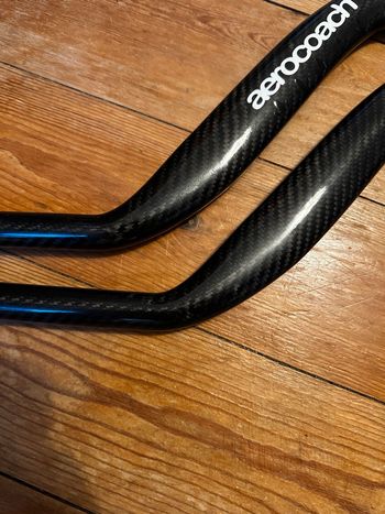 Used Aerocoach Triathlon Extensions 45 grad carbon bike — image 6 of 7