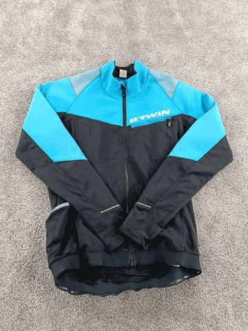 Used BTWIN veste velo homme taille L - 84 4416 - hiver - Softshell Cycling Clothing