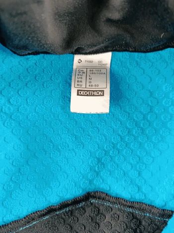 BTWIN veste velo homme taille L - 84 4416 - hiver - Softshell bike d'occasion — image 2 sur 4