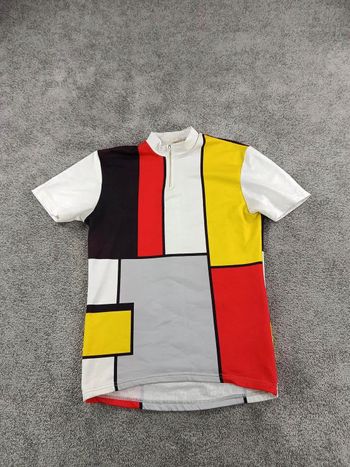 Soffac maillot velo homme taille M - 11 5877 cyclisme mondrian - france fin 80's 1980 bike usato