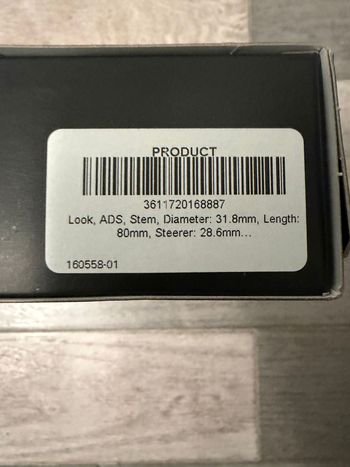 Used Look Aero Design Stem -10° 2022 bike — image 2 of 4