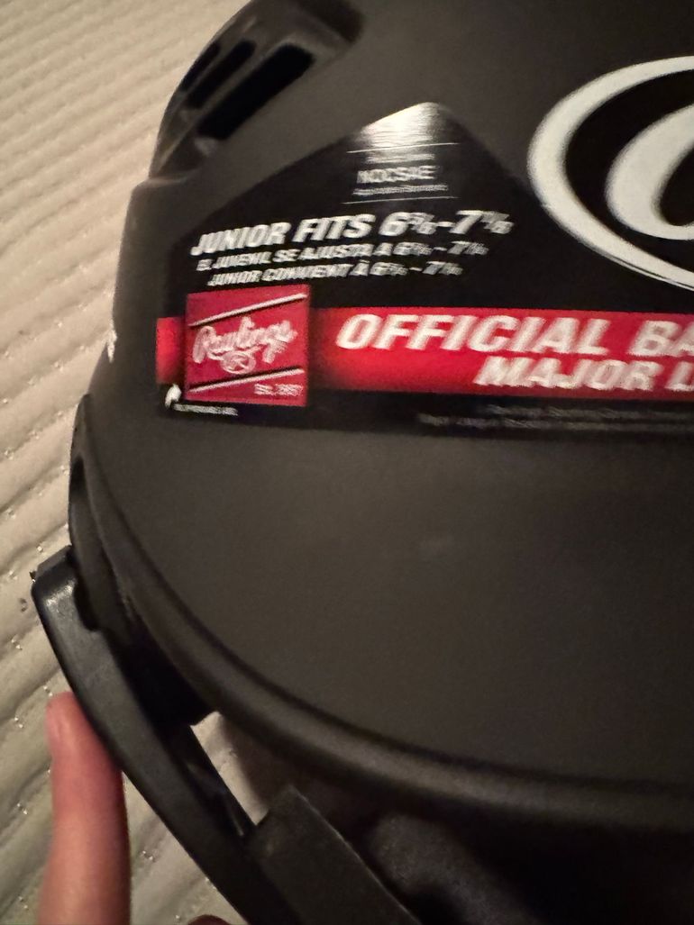 Used Rawlings Batting Helmet bike — image 2 of 5