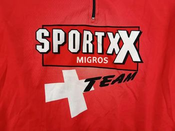 Used itec maillot velo homme taille m -72 7059 cyclisme route respirant migros team bike — image 2 of 8