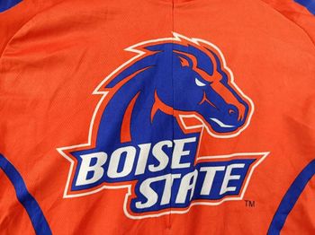 Used Hincapie maillot velo homme taille l -61 7171 cyclisme route respirant usa boise state bike — image 3 of 8