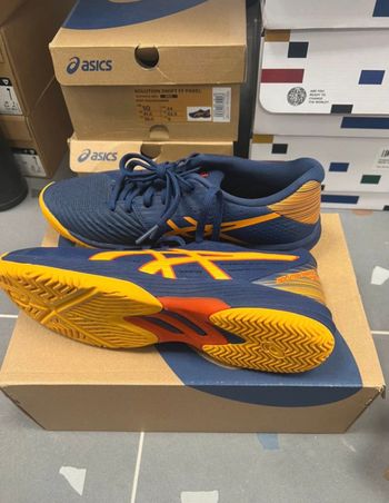 Used Asics Gel-Task o indoor blu e giallo bike — image 5 of 5