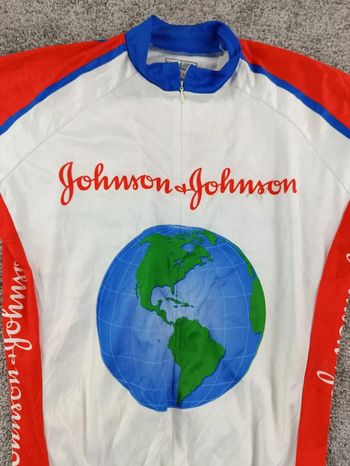 Used Peak 1 maillot velo homme taille s -71 7020 cyclisme route respirant Johnson bike — image 2 of 9