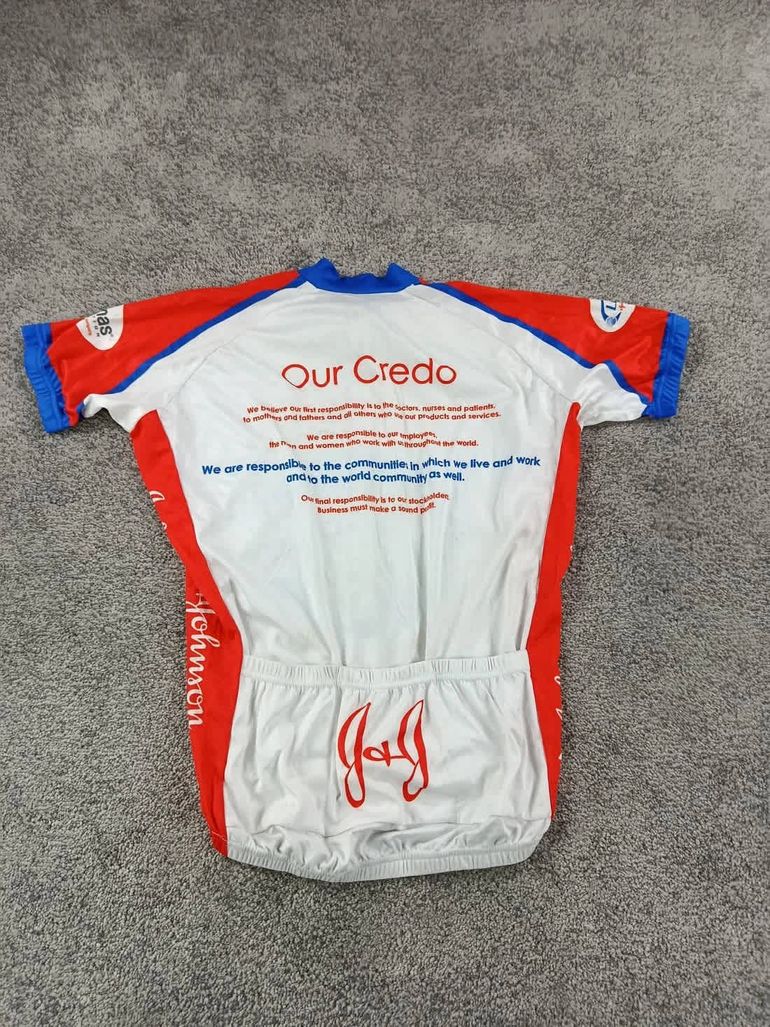 Used Peak 1 maillot velo homme taille s -71 7020 cyclisme route respirant Johnson bike — image 6 of 9