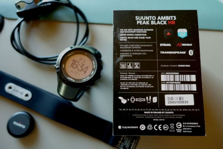 Used Suunto Ambit3 Peak HR GPS Watch 2016 bike — image 5 of 5