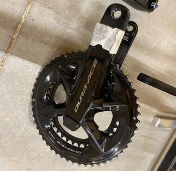 Used Shimano Pédalier capteur de puissance Dura Ace 12v 54-40 bike