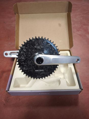Used Alugear Vega Crankset Road Gravel Standard DUB QF 145mm 2026 bike