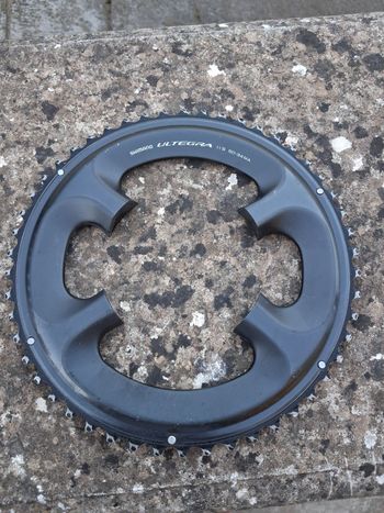 Used Shimano 50/34 Chainrings R8000 bike
