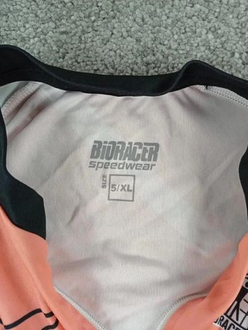Bioracer Maillot vélo homme taille XL - 031152r- Belgique - Fred Rompelberg 268 km bike d'occasion — image 2 sur 4