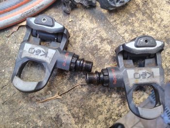 Used Look Keo Sprint Pedals bike
