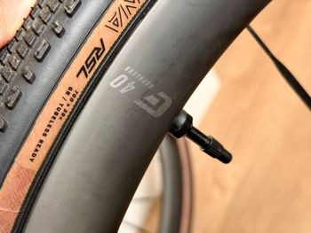 Used Cadex MAX 40 Tubeless Disc wheelset, NEW 2026 bike — image 4 of 8