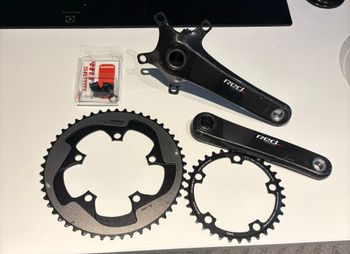 Used Sram RED Crankset 2015 bike